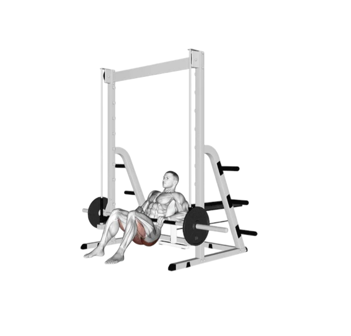 Hip thrust Smith machine