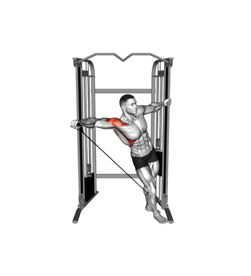 Cable lateral raises