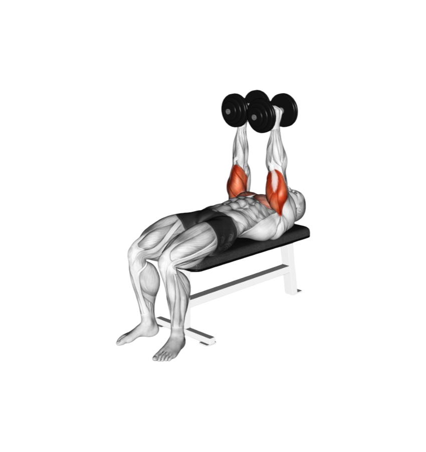 Close-grip bench press